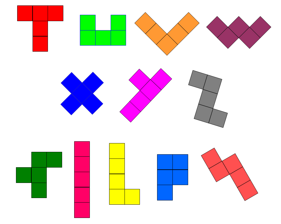 pentominoes